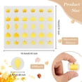 thumbnail image 3 of 1200pcs/40Sheets Leaf Envelope Seal Stickers 1 Inch Gold Round Envelope Seal Stickers Maple Wutong Leaf Self-Adhesive Seal Stickers Poplar Claw Leaf Label Stickers, 3 of 9