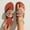 Brown, variant on Gspmoly Flat Dress Shoes for Women, Women's Fashionable Casual Summer New Style Solid Color Comfortable Daily Wear Square Toe Flat Slippers Ballet Flats for Women Black 37