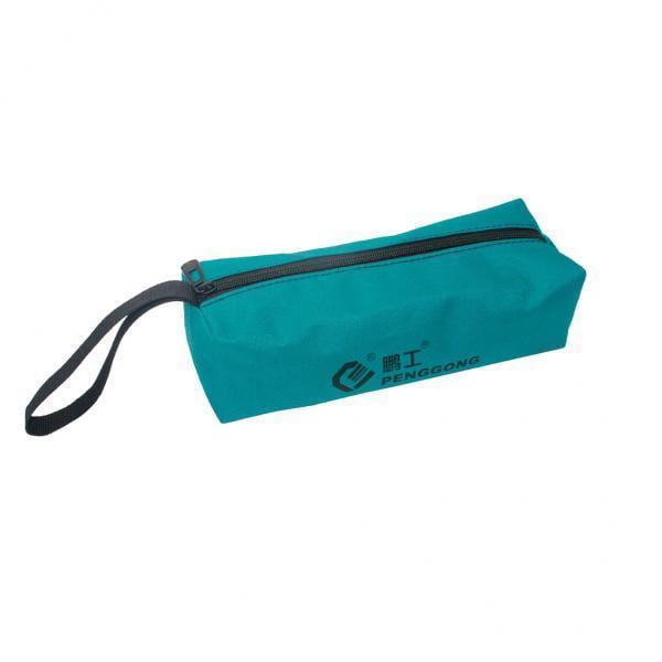 2 bolsas organizadoras de almacenamiento de bolsas de herramientas de lona, bolsa de utilidad con cremallera, tamaño de viaje Zulema Bolsas de almacenamiento de herramientas