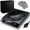 1 PCS Black, variant on 3500-Watt Induction Hob, 10 Temperature Settings, Electric Commercial Induction Cooktop with Concave Heating Coil, IPX4 Splash Resistance Electric Stove, for Home/Commercial