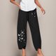 thumbnail image 1 of WILLBEST Pantalones Casuales elegantes para Mujer: Diseño de Pierna Ancha con Estampado Holgado para Una Moda Sin Esfuerzo Extra Grande, 1 of 3