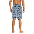 thumbnail image 4 of Vicojack Men's Pajama Shorts Bottoms with Pockets Drawstring Elastic Waist Lounge & Sleepwear Funny Graphic M-XXL, 4 of 5