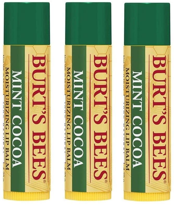 Burt's Bees Limited Edition Mint Cocoa Lip Balm (3 Pack)