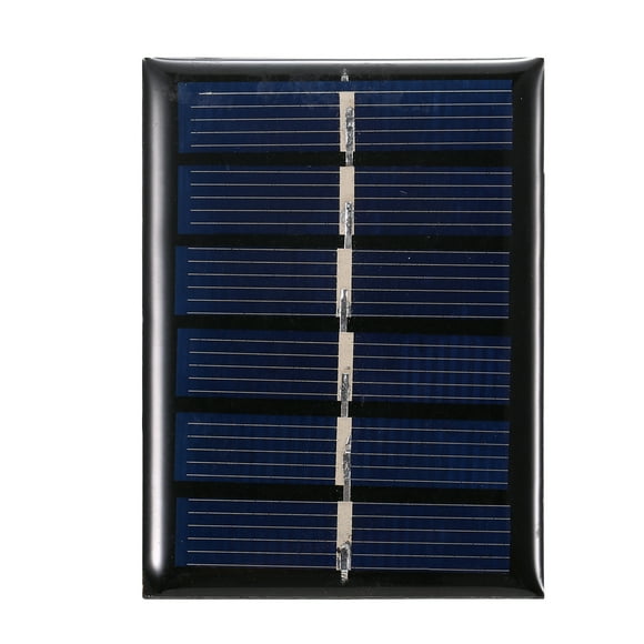 0.3W 3V Mini Panneau Solaire Silicium Polycristallin Petite Cellule Solaire Bricolage Étanche Camping Portable Puissance Panneau Solaire Compatible Pour Jouets Lampe Lampe Ventilateur Pompe De Jardin