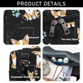 thumbnail image 5 of Women Men Gym Bag,Cute Cartoon Corgi Small Duffle Bag Spend the Night Bags for Women with Shoes Compartment Washbag,Detachable Shoulder Strap,19.7x8.3x11 Inches, 5 of 5