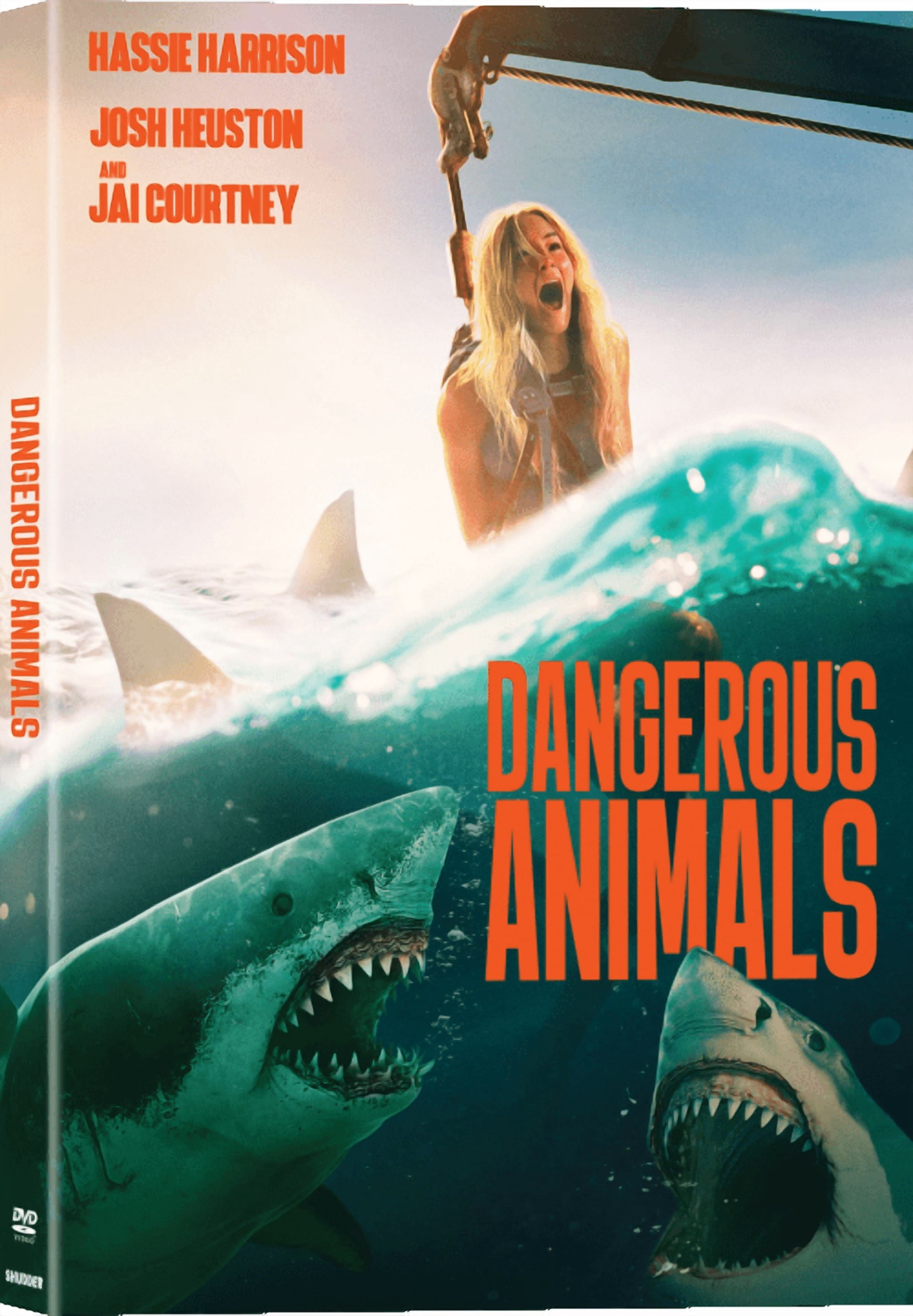 希少DVDセット　パイソン2、シャーク・ハンター、海棲獣 Dangerous Animals DVD, shark thriller, horror movie, RLJ R rating