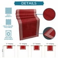 thumbnail image 7 of Table Runners 90 Inches Long Dress Scarves, Red Retro Greek Key Farmhouse Coffee/Dining/Kitchen Table Runner for Living Room, Geometric Greece Ancient Rustic 13x90 Inch, 7 of 7