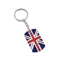 thumbnail image 3 of 2pcs The United Kingdom Flag Hanging Key Ring Ornament Fashion Keychain Pendant Creative Keychain Accessory, 3 of 7