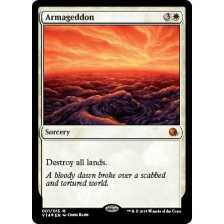 Magic: the Gathering - Armageddon (001/015) - From the Vault: Annihilation - Foil, A single individual card from the Magic: the Gathering (MTG) trading and.., By Magic the