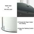 thumbnail image 6 of NIFFGAFF Paper Towel Holder Sliver Kitchen Roll Holder, One-Handed Operation Countertop Dispenser, 6 of 8