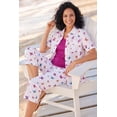 thumbnail image 5 of Woman Within Plus Size Relaxed Fit Cotton Camp Shirt, 5 of 5