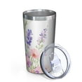thumbnail image 2 of Pioneer Flower and Butterfly 10oz Tumblers Stainless Steel Tumbler with Lid and Straw,Vacuum Insulated Double Wall Travel Tumbler Cups with Cleaning Brush for Coffee, Tea, 2 of 4