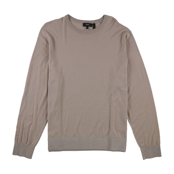 Theory Riland Pullover Suéter para Mujer, Rosa, X-Large