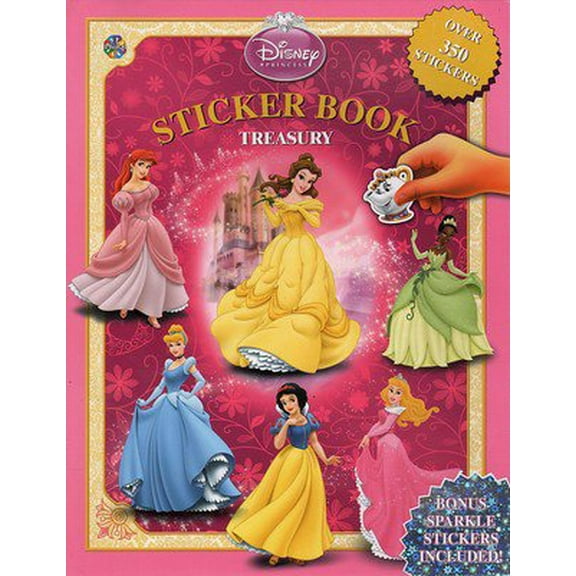 Pre-Owned Disney Princess Sticker Book Treasury (Paperback) 276431860X 9782764318607
