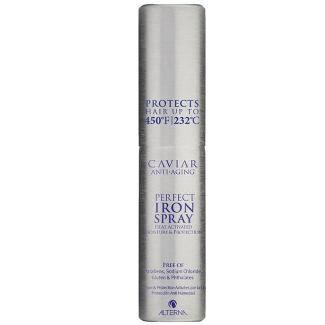 Alterna Caviar Anti-Aging Perfect Iron Spray - 4.1 oz - Pack of 1 with Sleek Comb