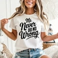 thumbnail image 2 of Ms Never Do No Wrong Shirt, Country Music Shirt, Wa.llen Shirt Men’s And Women’s Graphic Tee 100% Cotton by TBun, Full Sizes S-5XL, 2 of 5