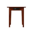 thumbnail image 2 of Shaker End Table with Charging Station in Walnut or Caramel, 2 of 6