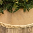 thumbnail image 6 of Kurt Adler 10 by 24-Inch Burlap Tree Collar, 6 of 6