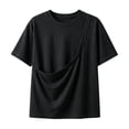 thumbnail image 3 of Pet Pouch Shirt Oversized Front Pocket Top for Small Dogs and Cats, Long Sleeve Casual Pet Carrier Shirt with Large Carry Pouch, 3 of 4