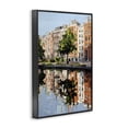 thumbnail image 2 of Stupell Industries Modern Waterside Apartments on Canal Black Framed Giclee Art, 12 x 18, by Petals Prints Design, 2 of 8