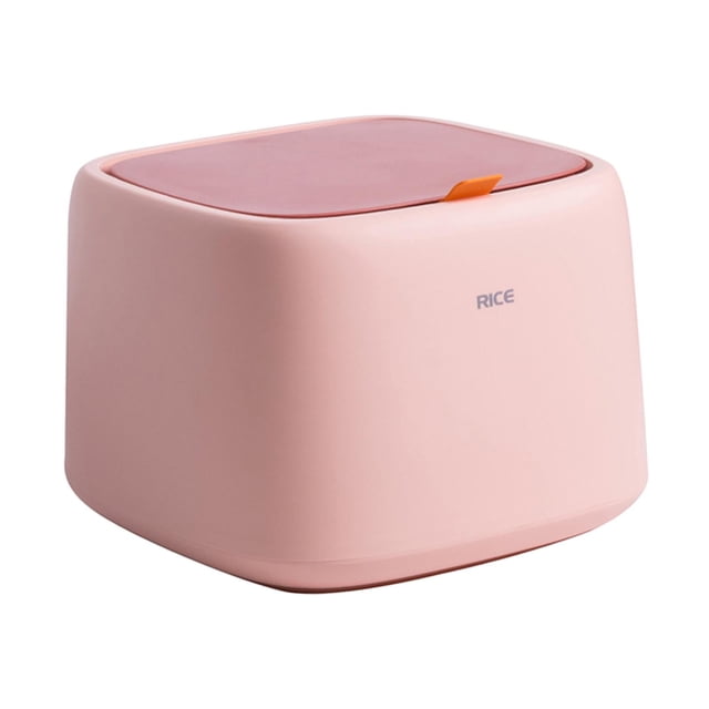 Almacenamiento de alimentos Tanque de contenedor de arroz Resistente a la humedad con tapa Grano de frijoles de cocina Azúcar Perros Contenedor de alm naranja Baoblaze contenedor de almacenamiento de arroz