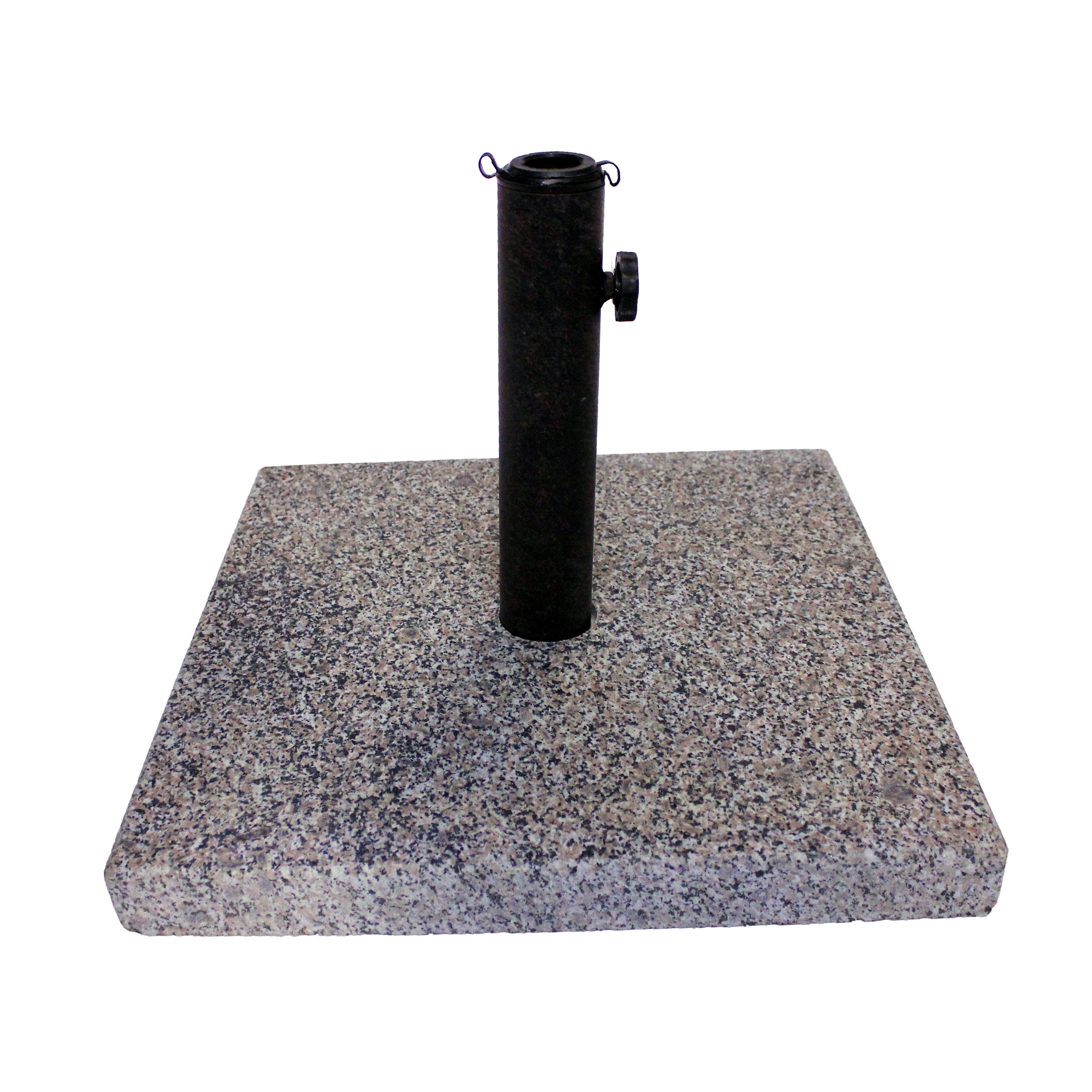 Paradise Cove Designs 61 Lb Granite Patio Umbrella Stand Walmart Com Walmart Com