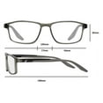thumbnail image 5 of SAV Sportex Blue Light Protection Reading Glasses, Rectangular Frame, AR4149, +2.50, Gray, 5 of 5