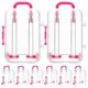 thumbnail image 2 of 12pcs Mini Suitcase Shape Candy Box Tiny Candy Storage Cases Wedding Decorations, 2 of 4