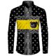 thumbnail image 1 of Camisa a cuadros retro para hombre Camisa de manga larga de temporada Ropa casual para exteriores para hombre Camisa de estilo étnico para exteriores Camisa con solapa y botones, 1 of 6