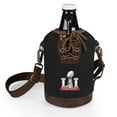 thumbnail image 1 of Super Bowl LI 64oz. Glass Growler with Tote - No Size, 1 of 2
