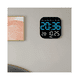 thumbnail image 4 of Reloj De Pared Digital Con Termómetro, Alarmas Y Calendario Belug Negro, 4 of 5