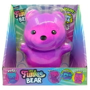 Limited Edition ORB Funkee Animalz Bear JUMBO (Pink/Purple) -Over 4.5 lbs! - Stretch, Squish, and Even Squeeze This Bear for Stress Relief! Original Sensory/Fidget Collectible Toy for Kids & Adults