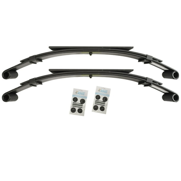 Set of Club Car DS Golf Cart Rear Heavy Duty Leaf Springs Pair (2