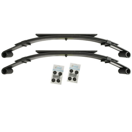 Rear Single Leaf Spring - Rear Heavy Duty Leaf Springs Set for Club Car DS Golf Cart Pair (2)