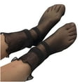 thumbnail image 2 of Babysbule Chaussettes pour Femmes Mode Femmes en Maille Dames Respirantes Chaussettes Fines Bas pour Femmes, 2 of 2