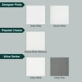 thumbnail image 5 of Chicology Roller Shades | Cordless Room Darkening and Light Filtering Window Blinds |31"W x 72"L| Privacy Shades for Bedroom & Living Room | Easy Install | Woven White, 5 of 6