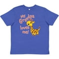 thumbnail image 3 of Inktastic My Grandpa Loves me- cute giraffe Youth T-Shirt, 3 of 5