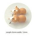 thumbnail image 3 of Pendientes de dinosaurio de varios animales, pendientes de tiburón hipopótamo, pendientes de joyería lindos para mujer, 3 of 5