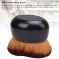 thumbnail image 5 of M Buder Self Tanner Brush Face Body Soft Hair Wave Shaped Brush Head Tan Applicator Blend Brush for Even Coverage Black 6.30 inches / 16 cm Large Size Professional Beauty Tool for Creams Lotions, 5 of 9