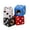 Black, variant on 4x Dice-Shape Valve Stem Air Tire Cap Cover Universal Colored Die Car/Truck/Bike