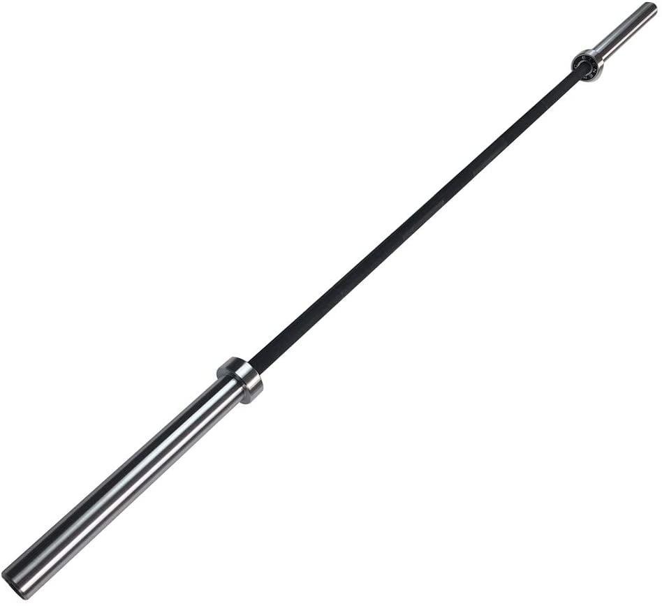 E.T.ENERGIC 7 Foot Olympic Weight Bar Workout Bar Barbell with Hard Chrome Sleeves (Silver and Black, 1500LBS Rated) - Walmart.com - Walmart.com