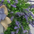 thumbnail image 6 of Tachiuwa Valentine's Day Door Wreath Lavender Wreath Valentines Day Decoration Flower Wreath for Dinner Anniversary Wall Hanging Decor, 6 of 7