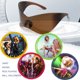 thumbnail image 4 of Gafas de sol Sport Y2K Goggle para exterior Playa Senderismo Marrón claro Marrón, 4 of 4