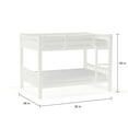thumbnail image 6 of Furniture of America Sophie Wood White Full/Full Kids Bunk Bed, 6 of 6