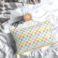 thumbnail image 3 of Salouo Colorful Rubber Duck Pattern Pillow Cases,1PC Pillow Covers with Envelope Closure Decorative Pillow Case for Bed Couch,Pillows Not Included-20"x30", 3 of 6