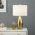 thumbnail image 1 of nuLOOM Perth 24" Iron Table Lamp, 25" H x 14" W x 14" D, Gold, 1 of 5