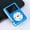 Blue, variant on Yuege Portable MP3 Player, 1PC USB LCD Screen MP3 Support Sports Music Player,Pink