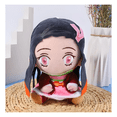 thumbnail image 5 of Peluche 20cm Anime Nezuko Cabello negro Malubero Vestido Rosa, 5 of 5