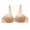 White, variant on Penkiiy Women Bras Woman's Solid Color Comfortable Hollow Out Perspective Bra Underwear No Rims Red Bras