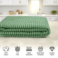 thumbnail image 3 of Simmore Cotton Kitchen Towels 18"x 28", Ultra Soft Absorbent Dish Towels Set for Kitchen, 8 Pack, Grass Green, 3 of 10